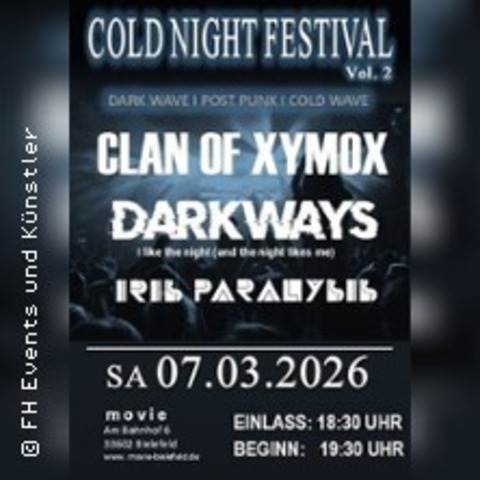 Cold Night Festival Vol.2 - BIELEFELD - 07.03.2026 19:30