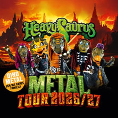 Meet & Greet Upgrade - Heavysaurus - Metal Tour 2026 - WYK AUF F�HR - 03.08.2026 15:30
