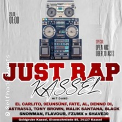 Just Rap - Kassel - 19.12.2025 20:00