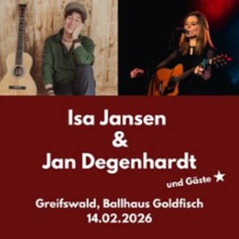 Isa Jansen & Jan Degenhardt - GREIFSWALD - 14.02.2026 20:00