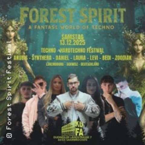 Forest Spirit Festival - SAARBRCKEN - 13.12.2025 23:00