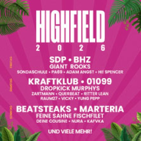 Trailer Park | Highfield Festival 2026 - GROSSP�SNA - 13.08.2026 12:00