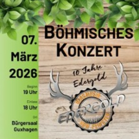 B�hmisches Konzert - GUXHAGEN - 07.03.2026 19:00