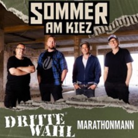 Dritte Wahl + Marathonmann - AUGSBURG - 17.07.2026 17:30