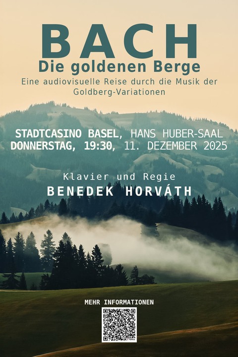 Die goldenen Berge - eine audiovisuelle Reise durch Musik und Projektionen - Basel - 11.12.2025 19:30