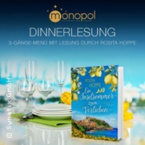 Dinnerlesung mit Rosita Hoppe - inkl. 3 G�nge-Men� - HAMELN - 28.03.2026 18:30