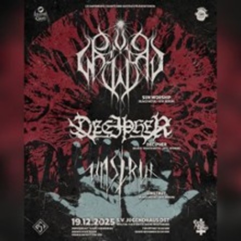 Sun Worship + Decipher + Unstrut - WOLFSBURG - 19.12.2025 19:30