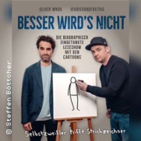 Oliver Wnuk & @kriegundfreitag - Besser wird's nicht - Mannheim - 04.02.2026 20:00