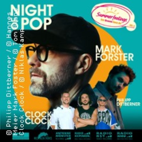 Mark Forster, ClockClock, Philipp Dittberner | Summerfeelings - Gronau Open Air - GRONAU - 14.08.2026 18:00
