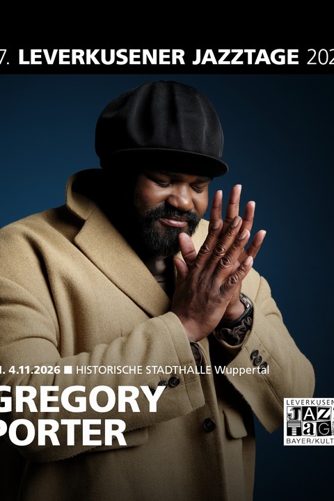 Gregory Porter - + Support - in concert! - Wuppertal - 04.11.2026 20:00