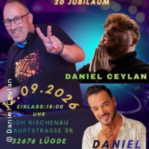 DjMac-Partytime | 20. Jubil�um - L�GDE - 12.09.2026 18:00