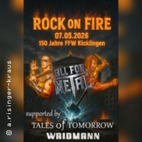 Rock On Fire - Dillingen a.d. Donau - 07.05.2026 19:45