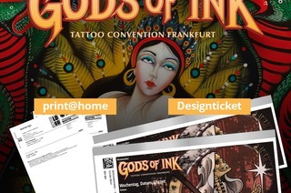 4. Gods of Ink Tattoo Convention - Tagesticket Samstag / Dayticket Saturday 18.04.2026