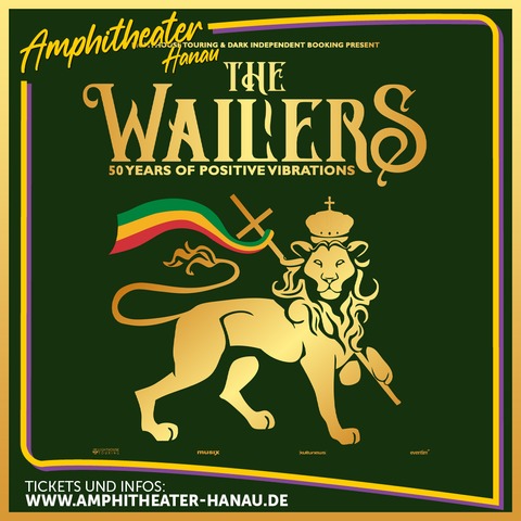 THE WAILERS - 50 Years of Positive Vibrations - Hanau - 10.08.2026 19:30