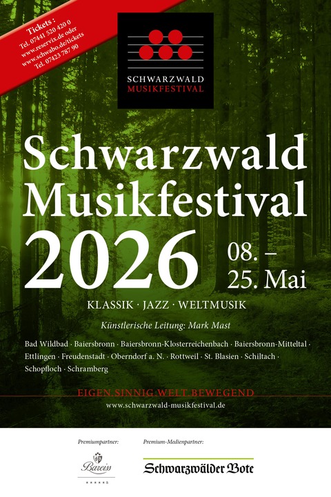 Vivaldi & Piazzola - Freudenstadt - 08.05.2026 19:00