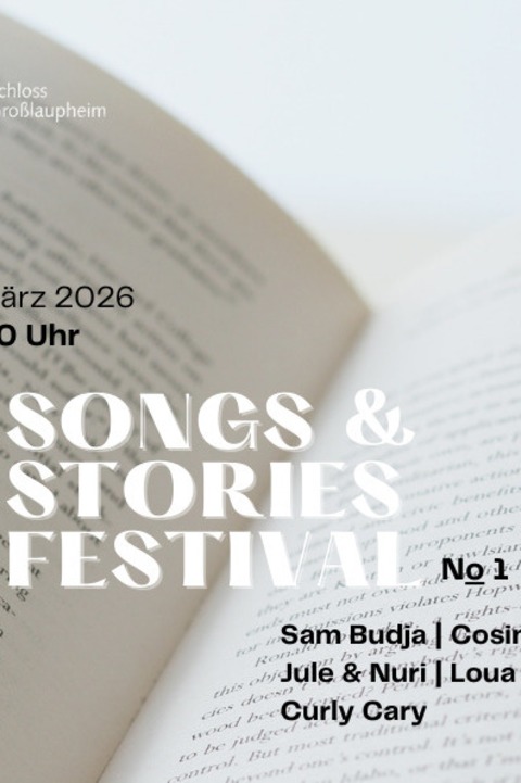 1. Songs & Stories Festival - Laupheim - 28.03.2026 20:00