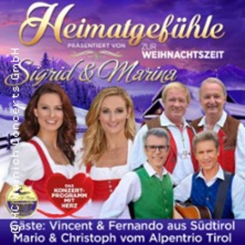 Heimatgef�hle zur Weihnachtszeit 2026 - Das Konzertprogramm mit Herz - Sangerhausen - 28.11.2026 15:00
