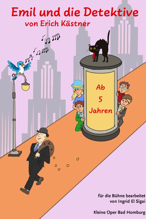 Emil und die Detektive - Familienmusical nach Erich Kstner - Unterhaching - 14.03.2026 16:00