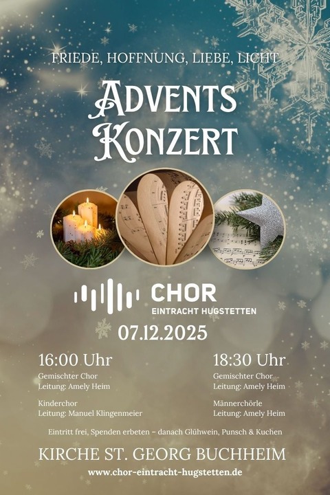 Gemischter Chor & Mnnerchrle Hugstetten - March - 07.12.2025 18:30