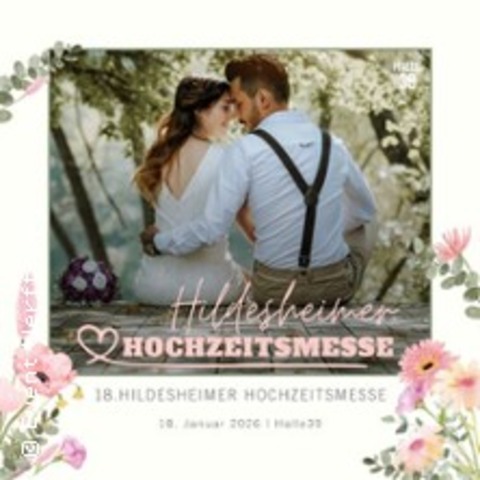 Hildesheimer Hochzeitsmesse 2026 - Hildesheim - 18.01.2026 10:00