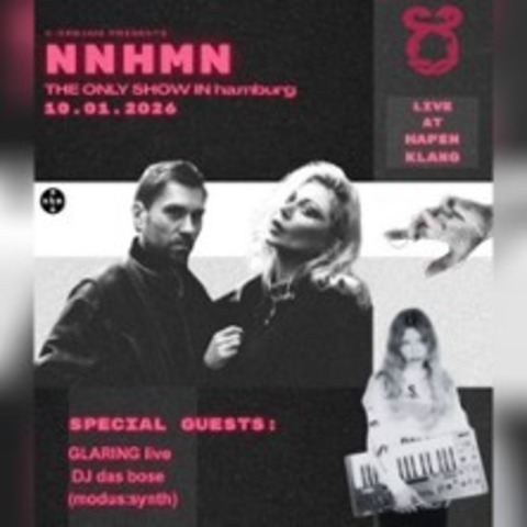Nnhmn - Darkwave in Hamburg | PLUS Vorband und DJs - Hamburg - 10.01.2026 19:00