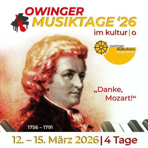 Owinger Musiktage 2026 - 4er Festivalpass - Owingen - 12.03.2026 19:00
