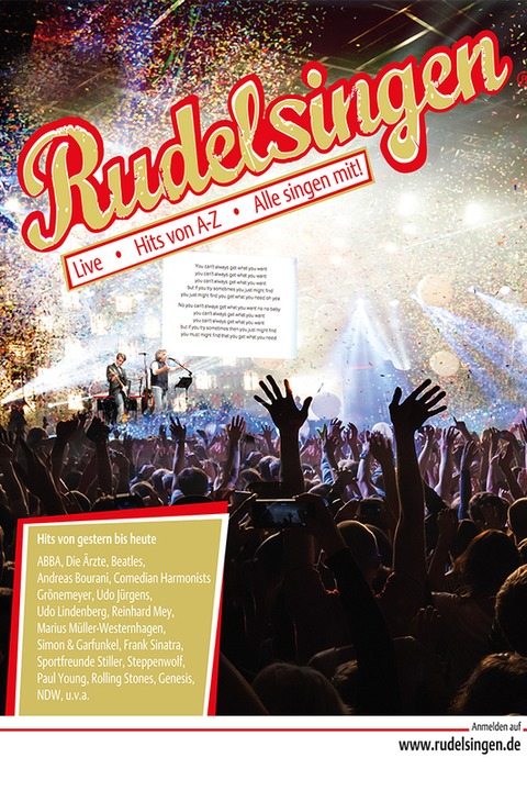 RUDELSINGEN - Das Schweriner Rudelsingen - Schwerin - 14.08.2026 20:00