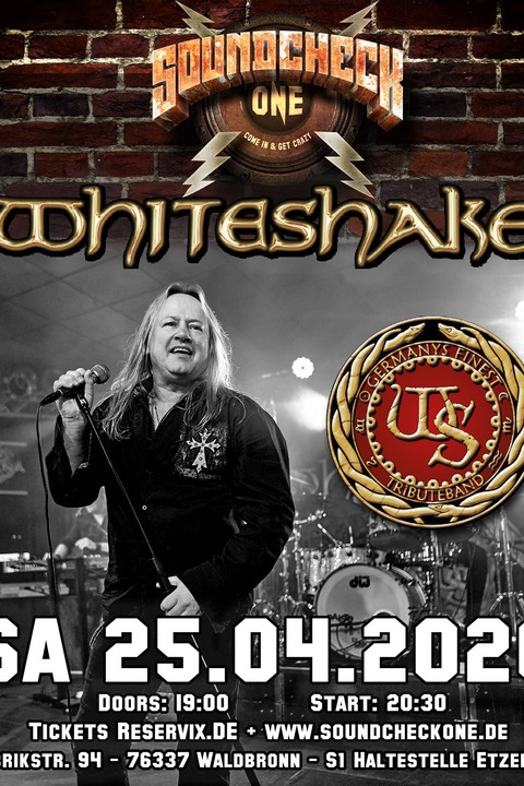 Whiteshake feat. David Readman - Whitesnake MASTERPIECES - Waldbronn - 25.04.2026 19:00