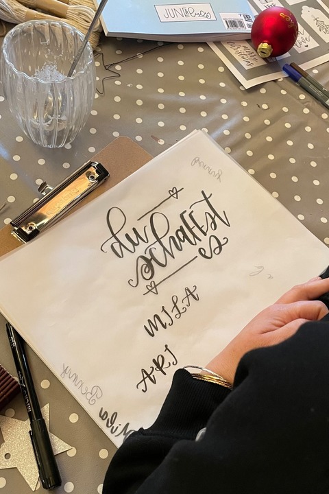 Workshop: „Kalligrafie“ - W�rter und Schriftz�ge entdecken - Altlandsberg - 11.04.2026 13:00