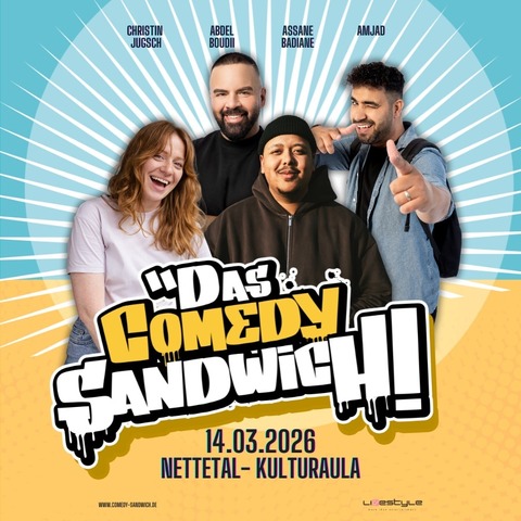 Das Comedy Sandwich - Mixed-Show - Nettetal - 14.03.2026 20:00