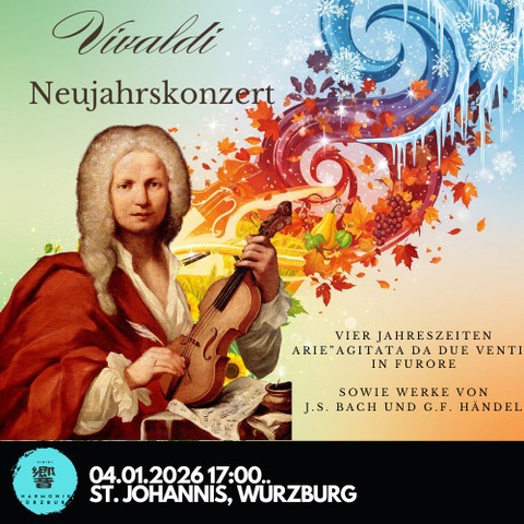 Neujahrskonzert: Vivaldi „Vier Jahreszeiten“ - W�rzburg - 04.01.2026 17:00