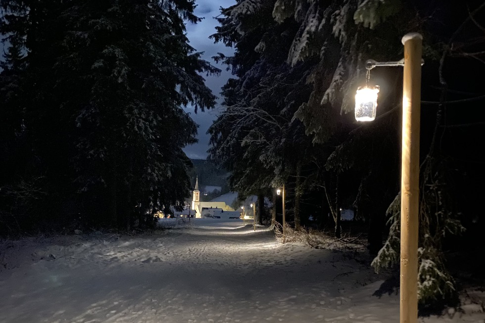 Laternenweg - Schnwald im Schwarzwald