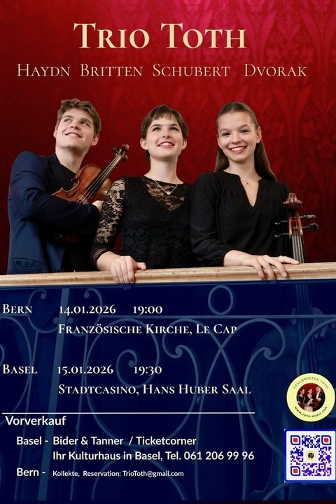 Trio Toth - Basel - 15.01.2026 19:30
