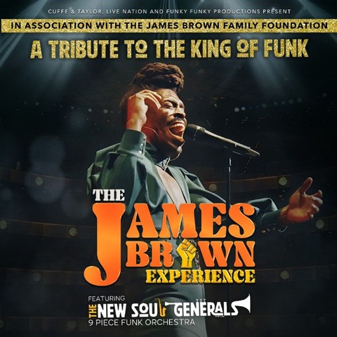 The James Brown Experience - A Tribute to the King of Funk - Exklusive Deutschland-Premiere - Emden - 10.01.2026 19:30