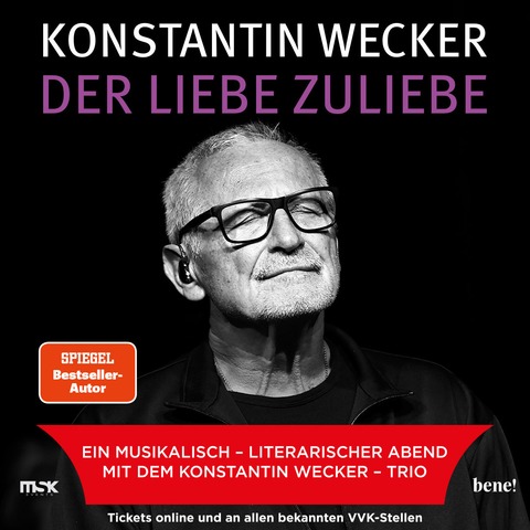 Konstantin Wecker - L�beck - 08.11.2026 20:00