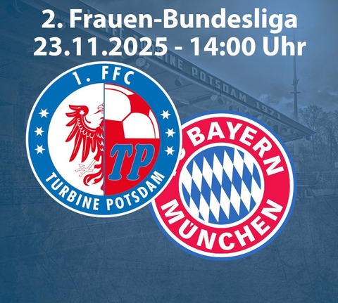 1. FFC Turbine Potsdam - FC Bayern Mnchen II - Potsdam - 03.05.2026 14:00