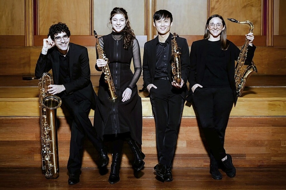 Das Dokwerk Saxophone Quartett tritt im Saal der Tourist-Information in Lffingen auf - Badische Zeitung TICKET