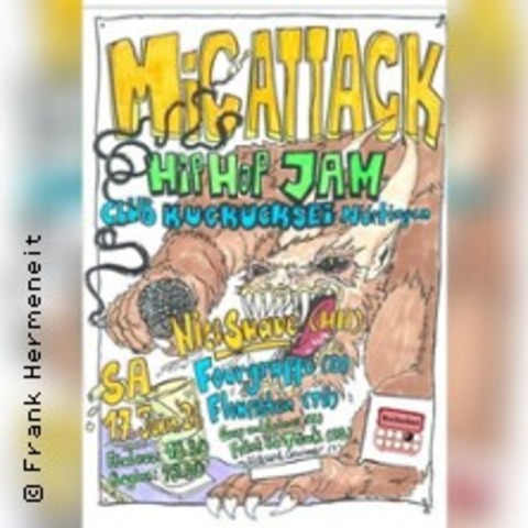 Mic attack Hip Hop Jam | Kuckucksei, kulturell-politischer Club e.V. - N�rtingen - 17.01.2026 19:30
