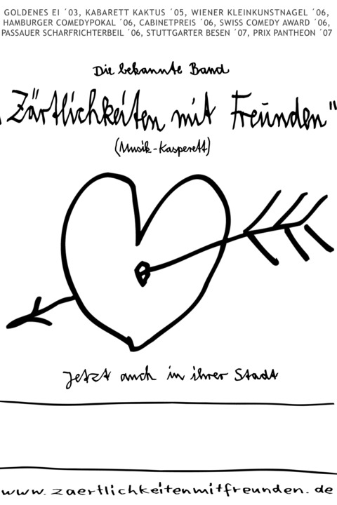 Z�rtlichkeiten mit Freunden - Mitten ins Herts! - Augustusburg - 03.07.2026 19:30