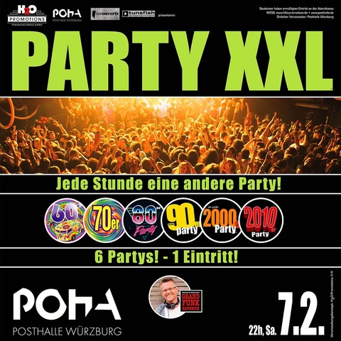 XXL -PARTY - W�rzburg - 07.02.2026 22:00