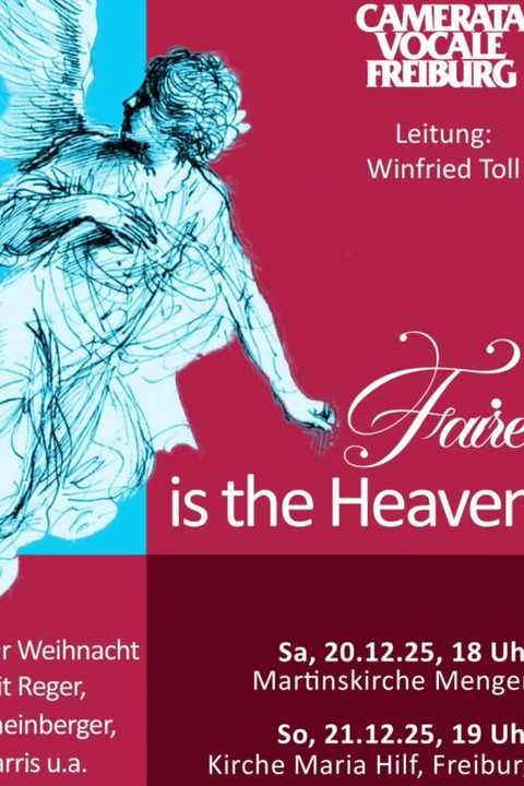 Camerata Vocale Freiburg - Freiburg - 21.12.2025 19:00