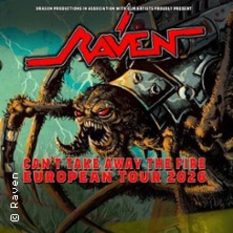 Raven + Support - Can�t take away the Fire Tour `26 - Lingen (Ems) - 15.05.2026 19:30