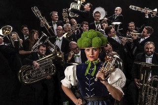 Die Black Forest Brass Band gibt ein Konzert in der Kirche St. Bartholomus in Ettenheim