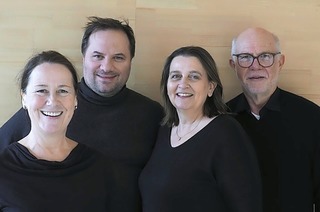 Das Gesangs-Quartett Vocalis gestaltet Konzerte in den Kirchen St. Gallus in Merzhausen und Ebringen