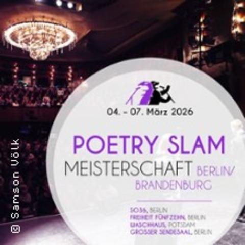 Berlin Brandenburg Slam-Meisterschaft - Finale - BERLIN - 07.03.2026 20:00