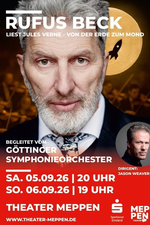 Rufus Beck - Von der Erde zum Mond - Meppen - 05.09.2026 20:00