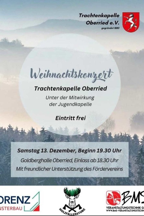 Trachtenkapelle Oberried - Oberried - 13.12.2025 19:30