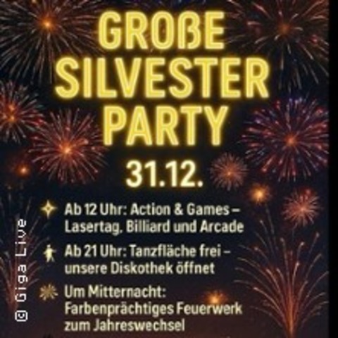 Gro�e Silvester Party - BRANDENBURG AN DER HAVEL - 31.12.2025 20:00