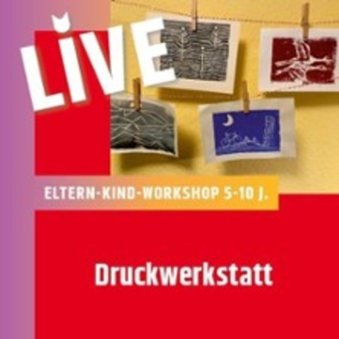 Eltern-Kind Druckwerkstatt (5-10 J.) - BERLIN - 17.01.2026 11:30