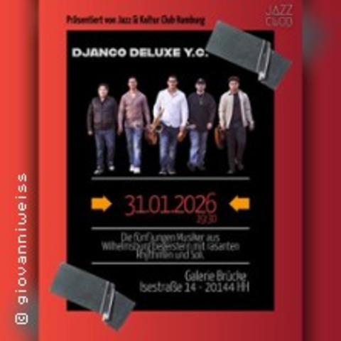 Django Deluxe Y.G. - HAMBURG - 31.01.2026 19:30